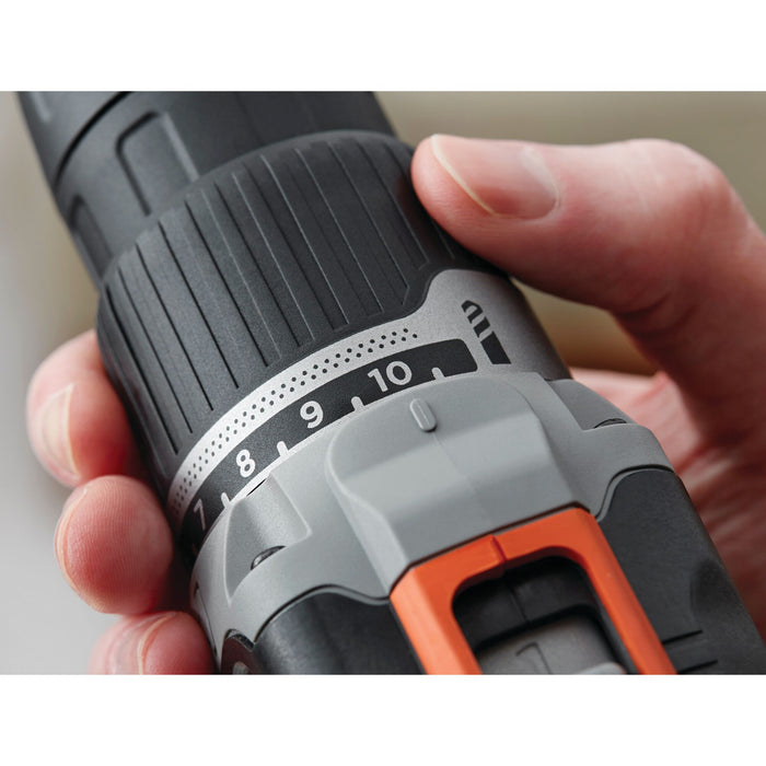 Drill/Driver 3/8" 20V Lithium-Ion Black and Decker