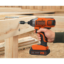 Load image into Gallery viewer, Impact Driver 1/4&quot; 20V Lithium-Ion Black and Decker
