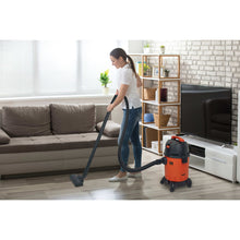 Load image into Gallery viewer, Wet &amp; Dry Vacumm Cleaner 15L / 1400Watts Black and Decker
