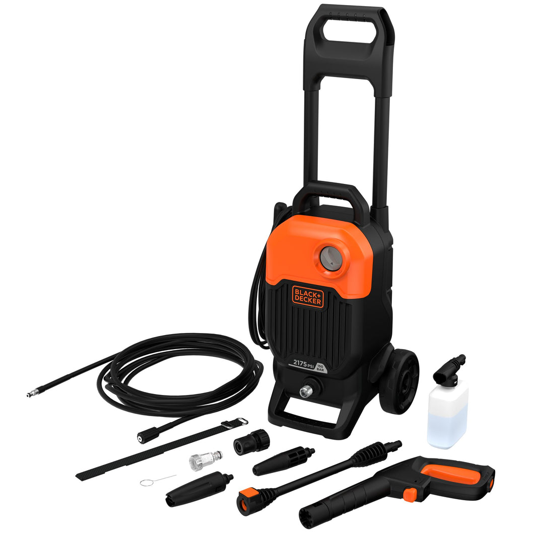 Pressure Washer 2175 PSI 1800 Watts Black and Decker