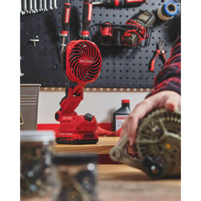 Compact Personal Fan 20V (Tool Only) Craftsman