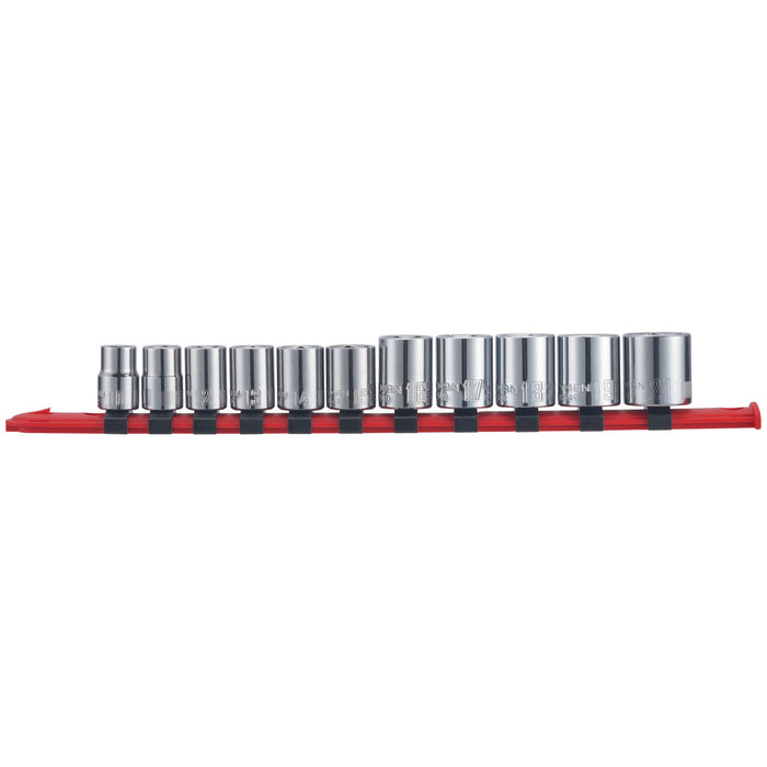 Set 11 PC. Metric Socket DR. 3/8" 6 PT. Craftsman