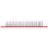 Set 11 PC. Metric Socket DR. 1/2" 12 PT. Craftsman