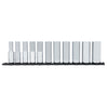 Set 11 PC. Sae Deep Socket DR. 1/2" 12 PT. Craftsman