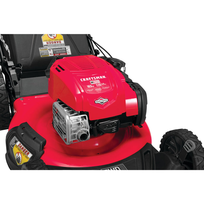 Lawn Mower 21" Self-Propelled "R. Wheel Drive" 163CC Craftsman