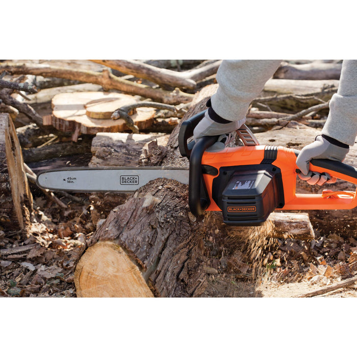 Chain Saw 18" Corded 15 AMP Black and Decker