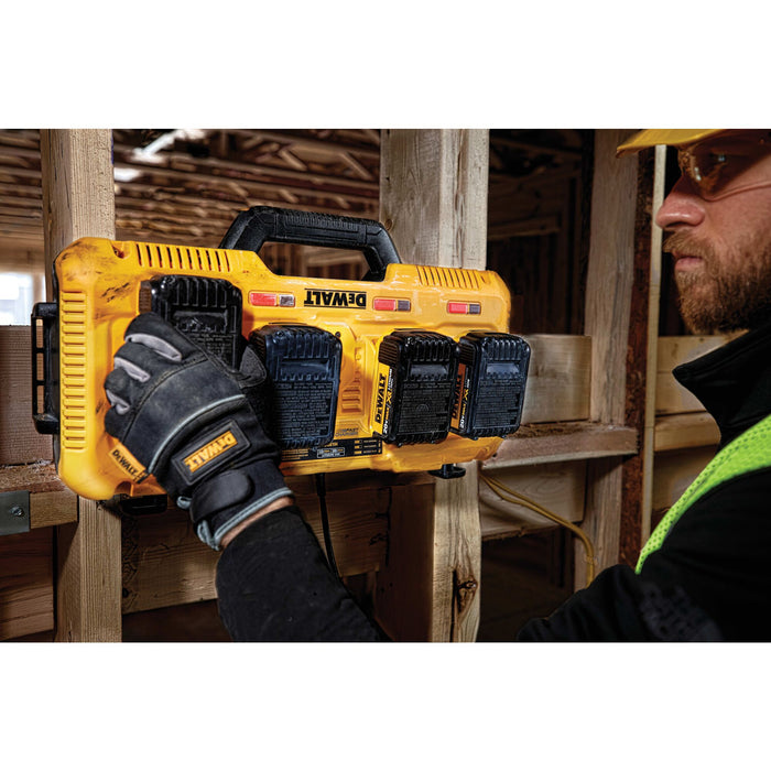 Fast Charger 4 Port Simultaneous 12V /20V / 60V Dewalt