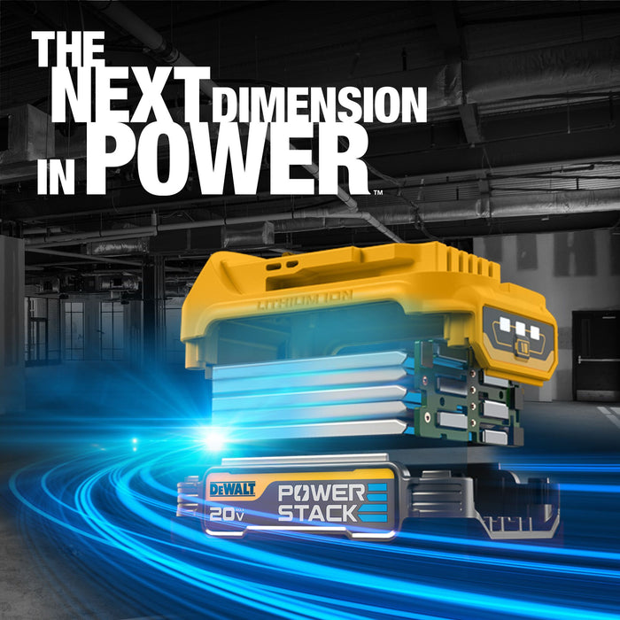 Compact Battery Lithium-Ion Powerstack 1.7AH/20V Dewalt