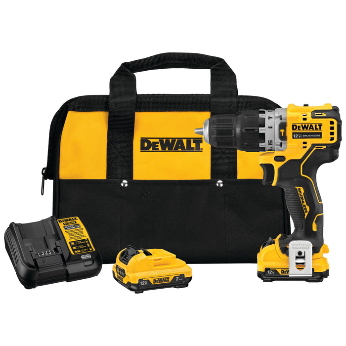 Hammer Drill 3/8" 12V Xtreme W/2 Bat. Dewalt