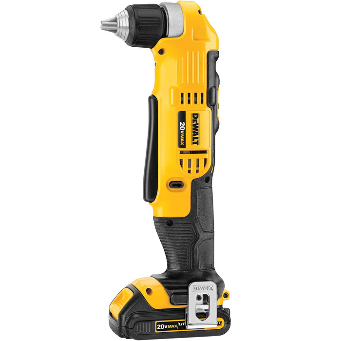 Right Angle Drill 3/8" 20V Kit Dewalt