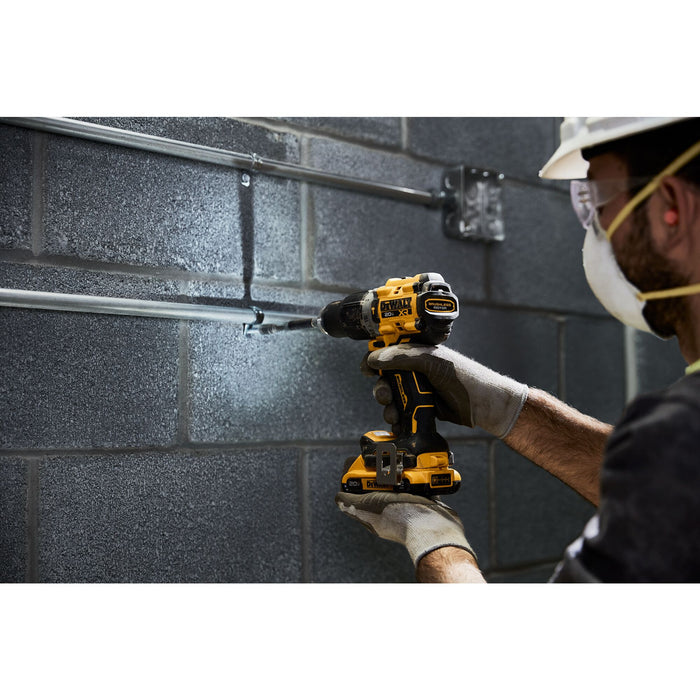 Hammer Drill 1/2" Brushless 20V *Max W/2 Battery Dewalt