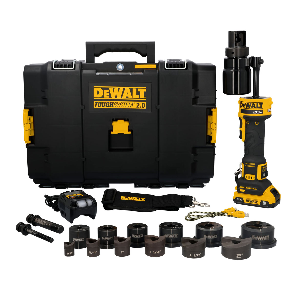Hydraulic Knockout Tool Kit with 1/2