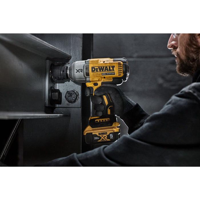 Impact Wrench 1/2" Hog Ring 1400 FT. LBS 20V W/1 Battery Dewalt