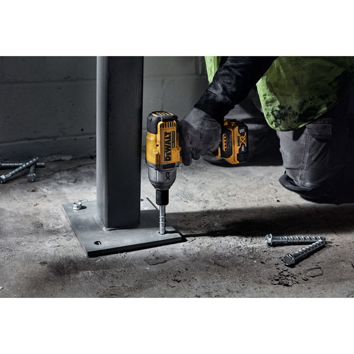 Impact Wrench 1/2" Hog Ring 1400 FT. LBS 20V W/1 Battery Dewalt