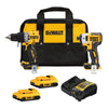 Set Hammer Drill 1/2" / Impact Driver 1/4" 20V MAX* Dewalt