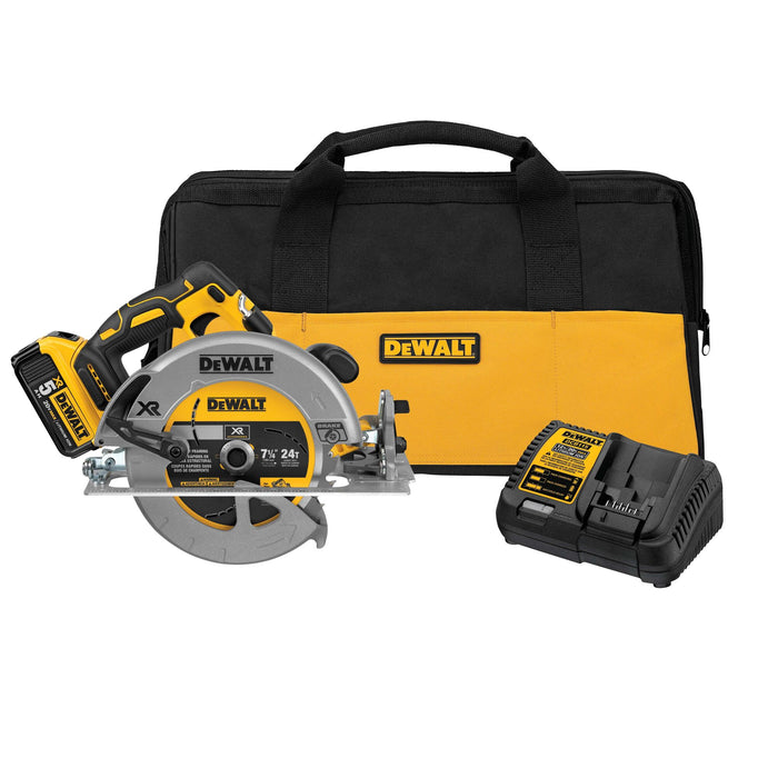 Circular Saw 7-1/4" 20V Max W/Battery 20V/5.0AH Dewalt