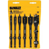Set 6PC. Spade Wood Drill Bit Dewalt