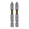 Phillips Bit 2 PCS. #2 X 2" Tough Grip Dewalt