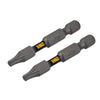 Torx Bit 2 PC. T20 X 2" Tough Grip Dewalt