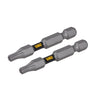 Torx Bit 2 PC. T25 X 2" Tough Grip Dewalt