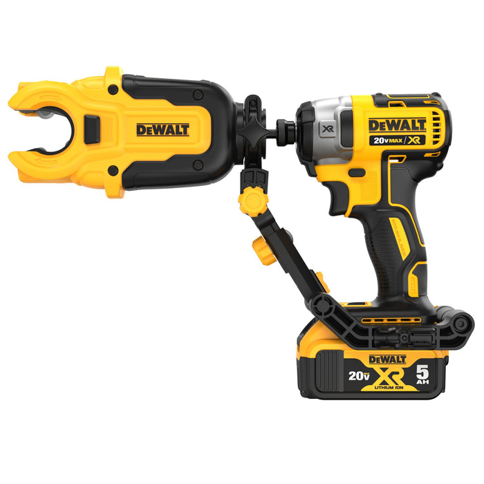Cutting 1/2" & 3/4" Copper Attachment Impact Connect Ready Dewalt