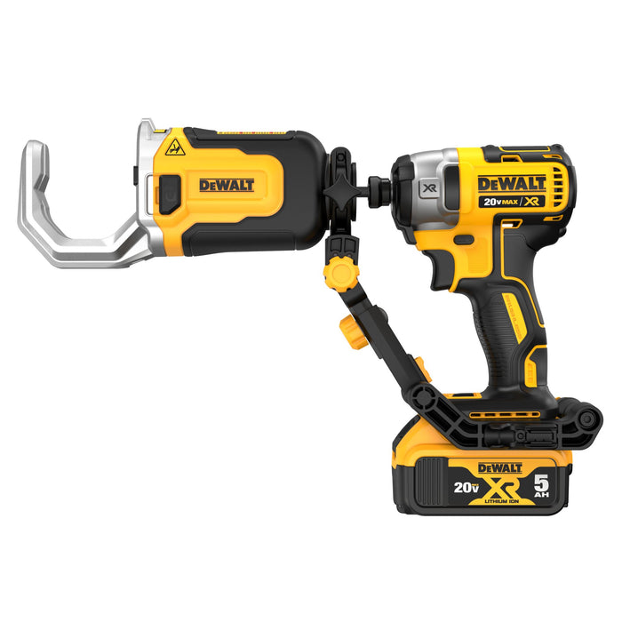 Cutting 2" PVC/PEX Attachment Impact Connect Ready Dewalt