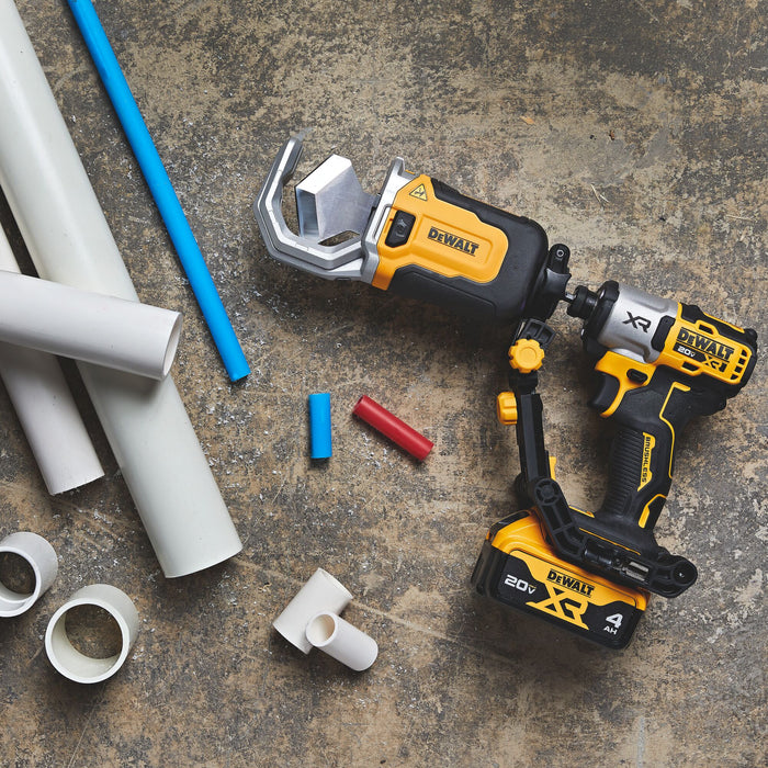Cutting 2" PVC/PEX Attachment Impact Connect Ready Dewalt