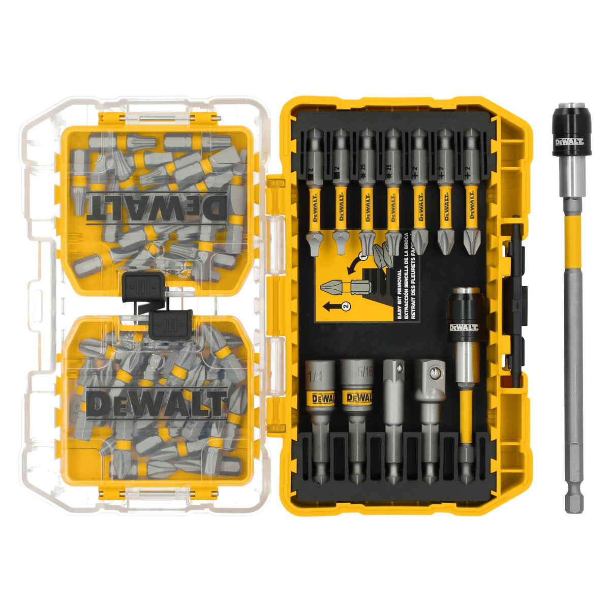 Set Screwdriving Bit 60 PCS. MaxFit Ultra Dewalt — RB Tools & Equipment
