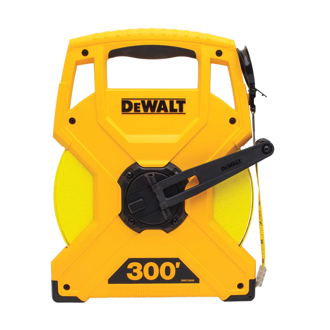 Long Tape Measure Fiberglass 300' FT. Dewalt