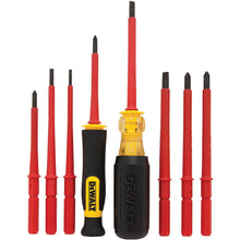 Load image into Gallery viewer, Set 10PC Electrician Insulated Vinyl Grip Screwdriver Dewalt
