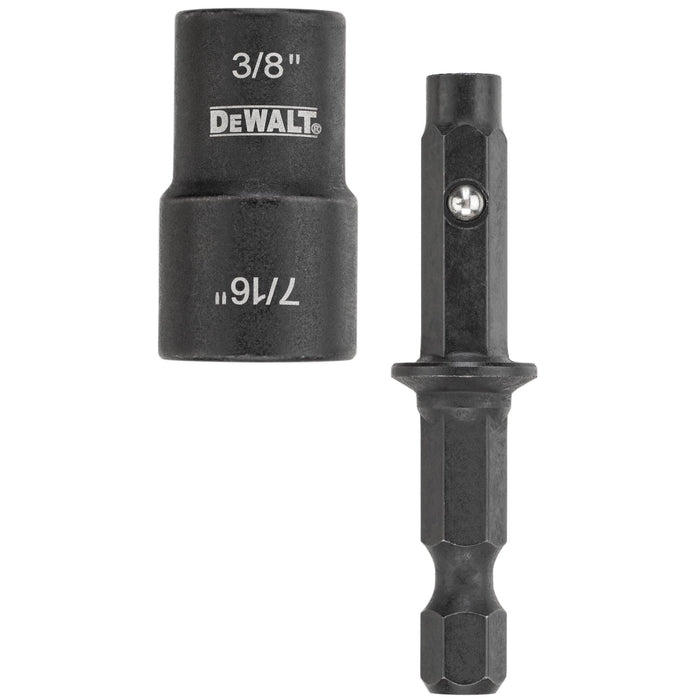 Nut Driver 3/8” X 7/16” Double Ended Imp. Ready Dewalt
