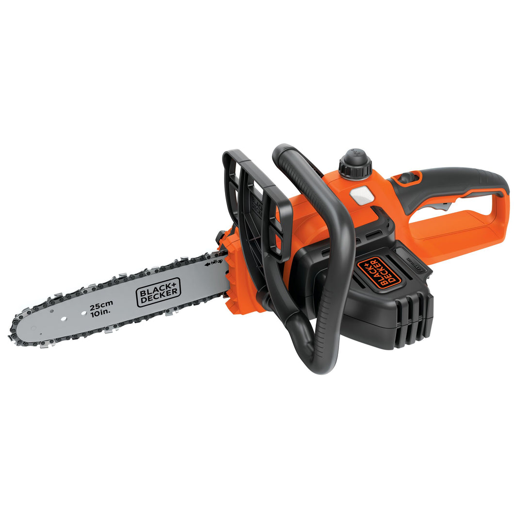Chain Saw 10'' 20V W/Battery 2.0 AH Black and Decker