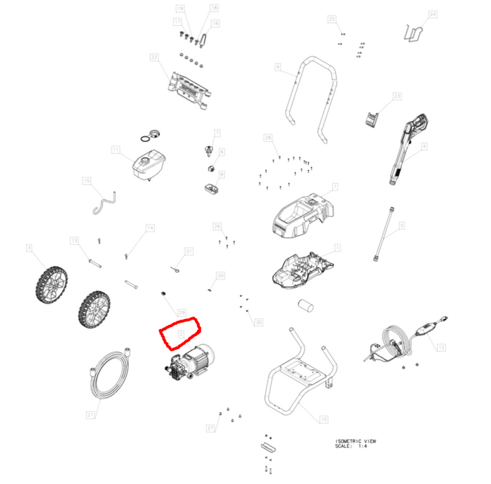 Motor & Pump Assy. Craftsman