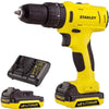Hammer Drill 3/8" 12V W/2 Battery Stanley