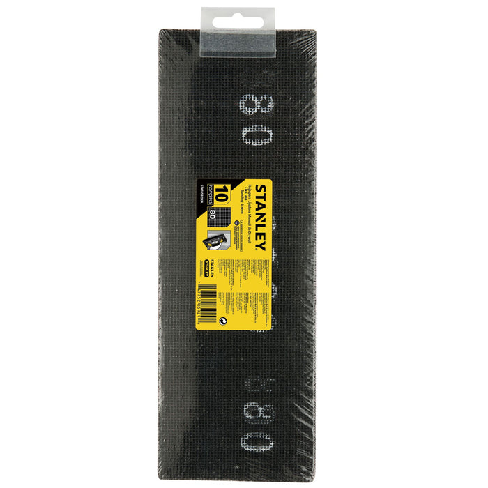 Sanding Screen 80G 10PCS. Stanley