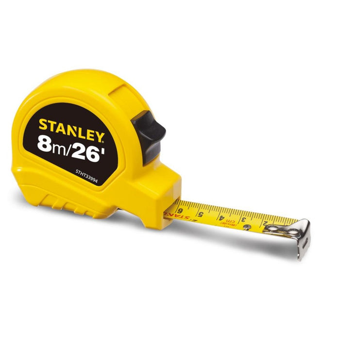 Metric Tape Measure 26' X 1" Stanley