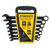 Set 7 PCS. Combination Wrench Black Chrome Metric Stanley