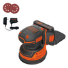 Random Orbital Sander 5" 20V Kit Black and Decker