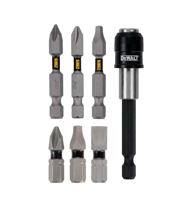 Locking Holder W/Bits 7 PCS. Dewalt
