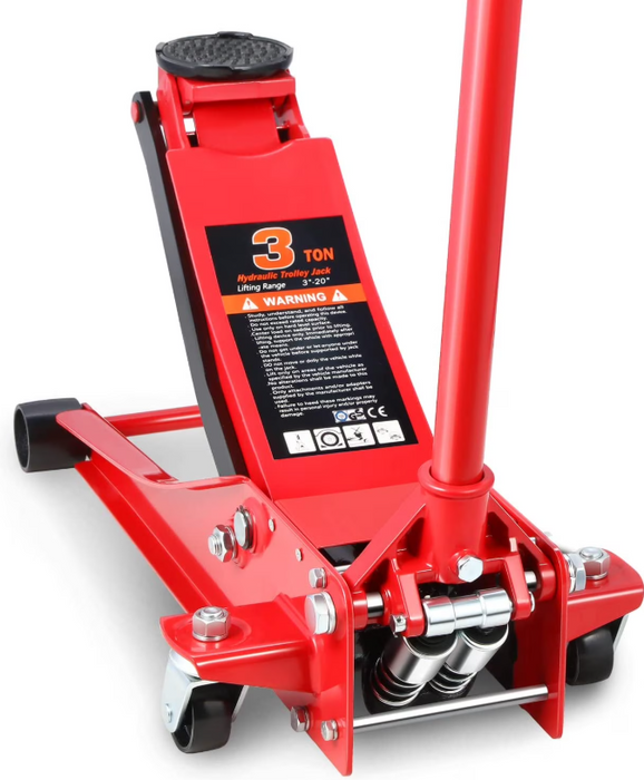 Dual Pump Lifting Floor Jack 3 Ton. Brak