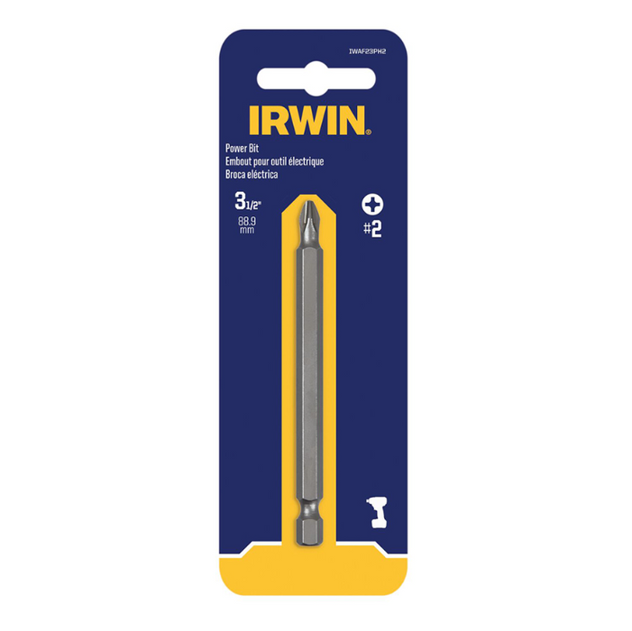 Phillips Power Bit #2 X 3-1/2" Irwin