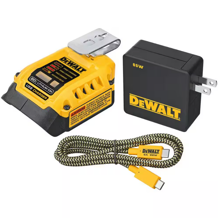 USB Charging Kit 20V/5.0AMP Dewalt