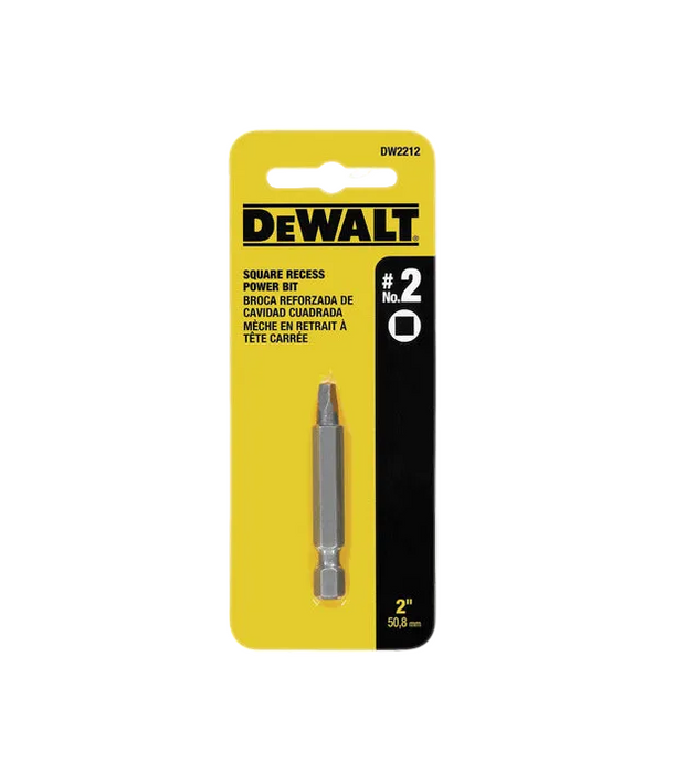 Square #2 X 2" Power Bit Dewalt