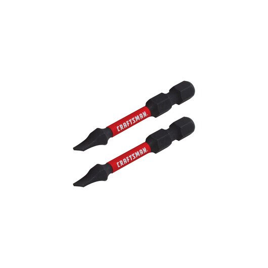 2 PC IMPACT RATED SLOTTED #6-8 X 2" CRAFTSMAN