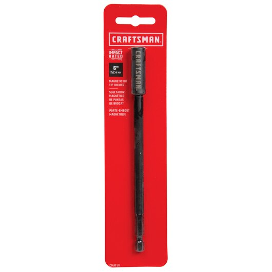 1 PC Impact Rated Magnetic Bit Holder 1/4" X 6" Craftsman