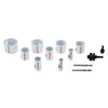 Set 13 PC Bi-Metal Hole Saw W/Case Craftsman