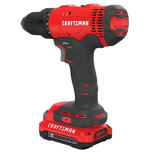 DRILL/DRIVER KIT V20/1.3AH CRAFTSMAN