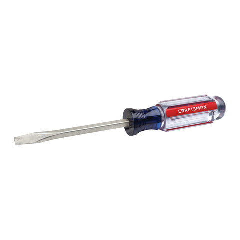 SCREWDRIVER ACETATE SLOTTED 1/4" X 4" CRAFTSMAN