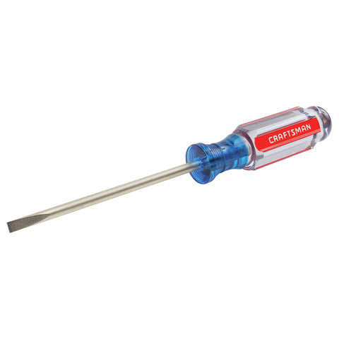 SCREWDRIVER ACETATE SLOTTED 3/16" X 4" CRAFTSMAN