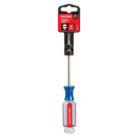 SCREWDRIVER ACETATE SLOTTED 3/16" X 4" CRAFTSMAN